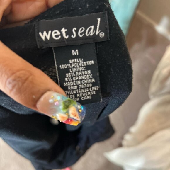 Y2k Wet Seal Lace Blouse - Picture 4 of 4